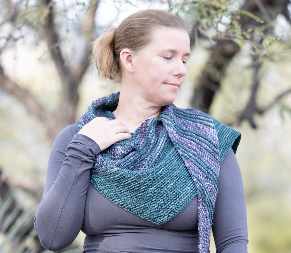 Tunisian Crochet Quick Boomerang Shawl Pattern - Payhip