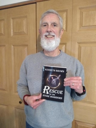 I received the paperback proof copy of Rescue of the Stone Warriors today.