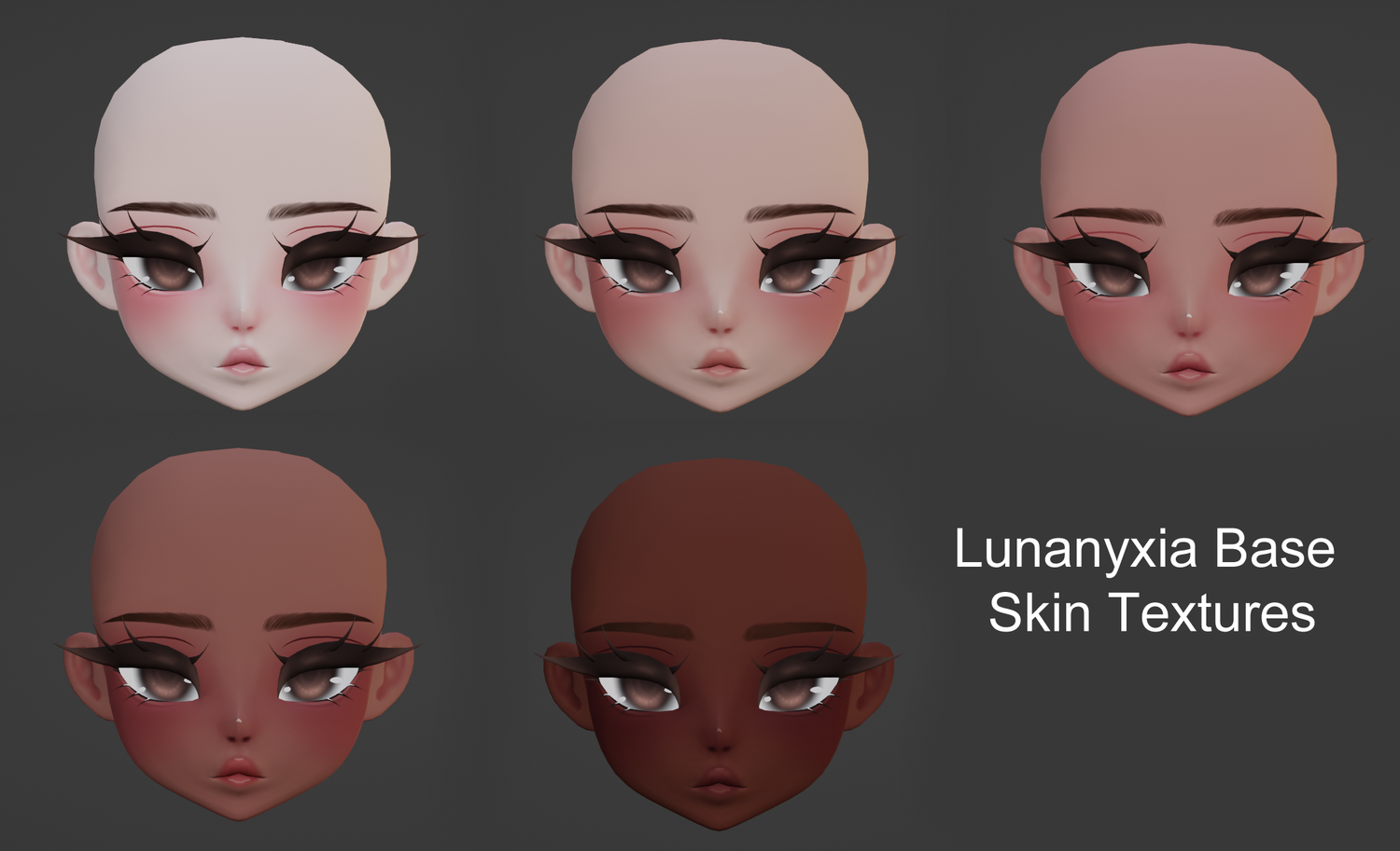 Blushed face texture for Bunisus head Payhip