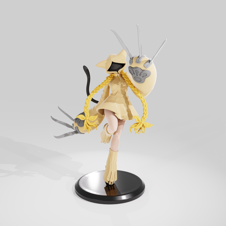 Lulu - Final Fantasy, STL 3D model design printable file - Payhip