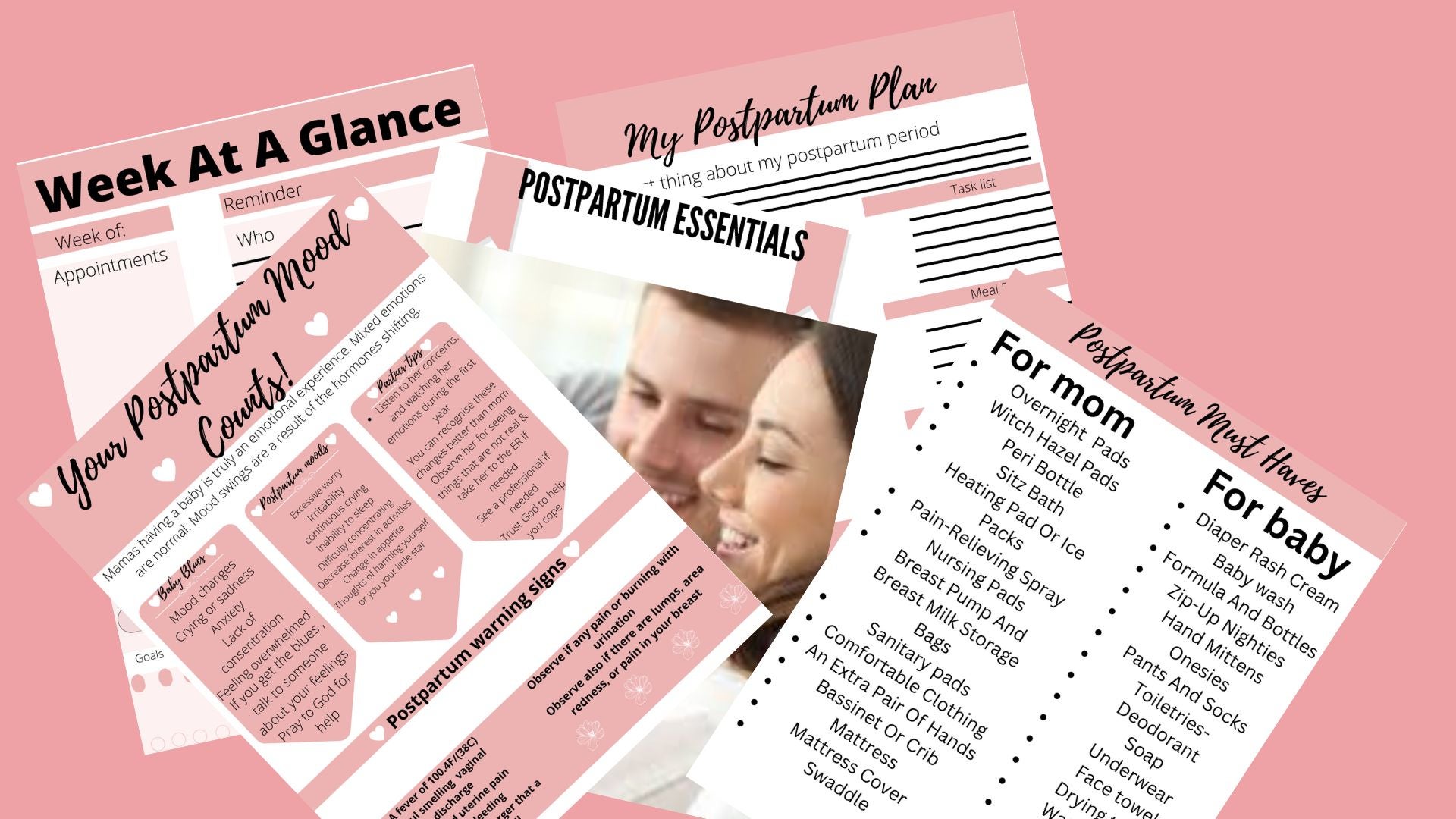 (eBookclass)THE FIRST TIME MOMS POSTPARTUM GUIDE WITH POSTPARTUM PLAN ...