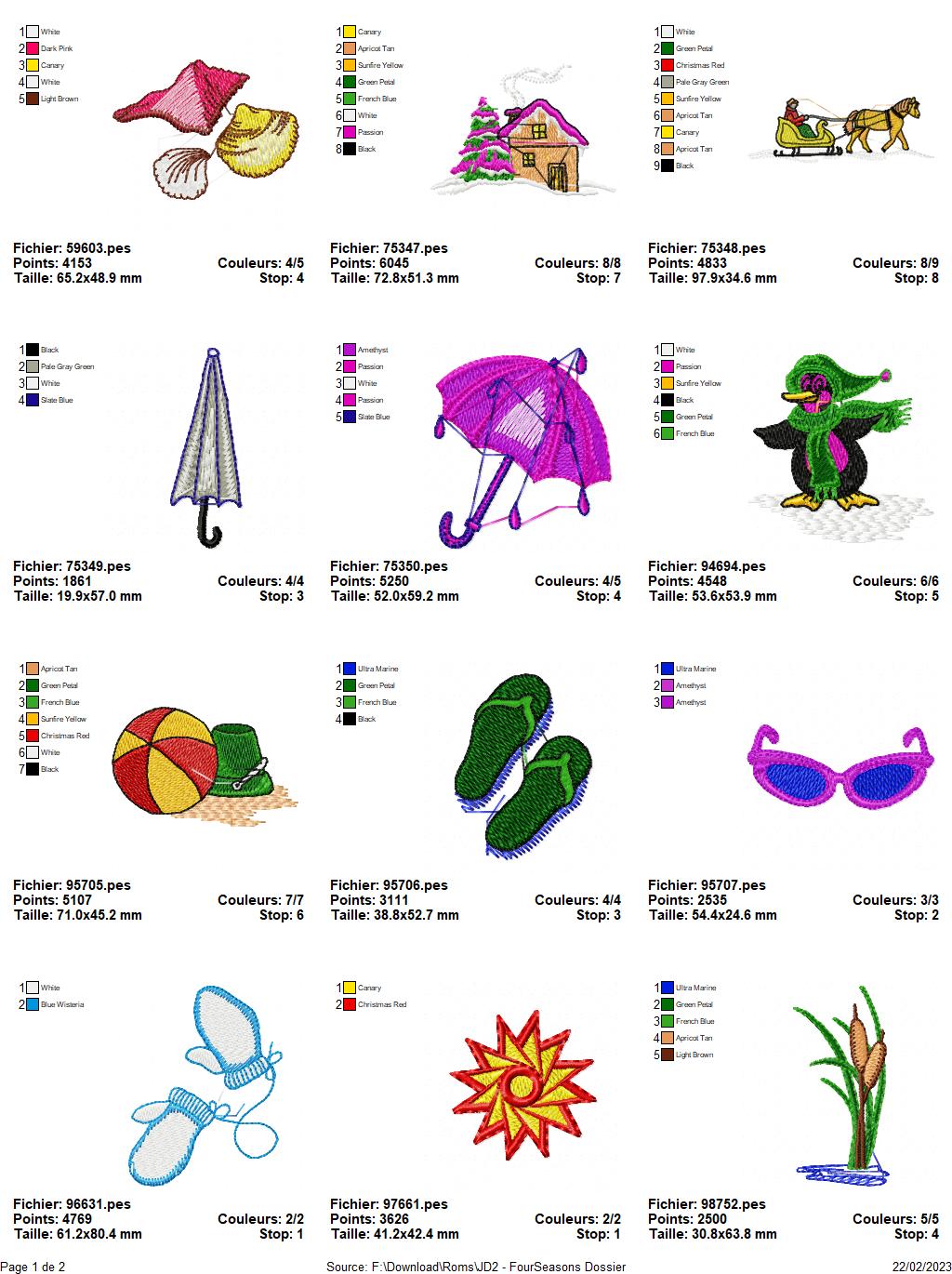 4 seasons designs pack Payhip