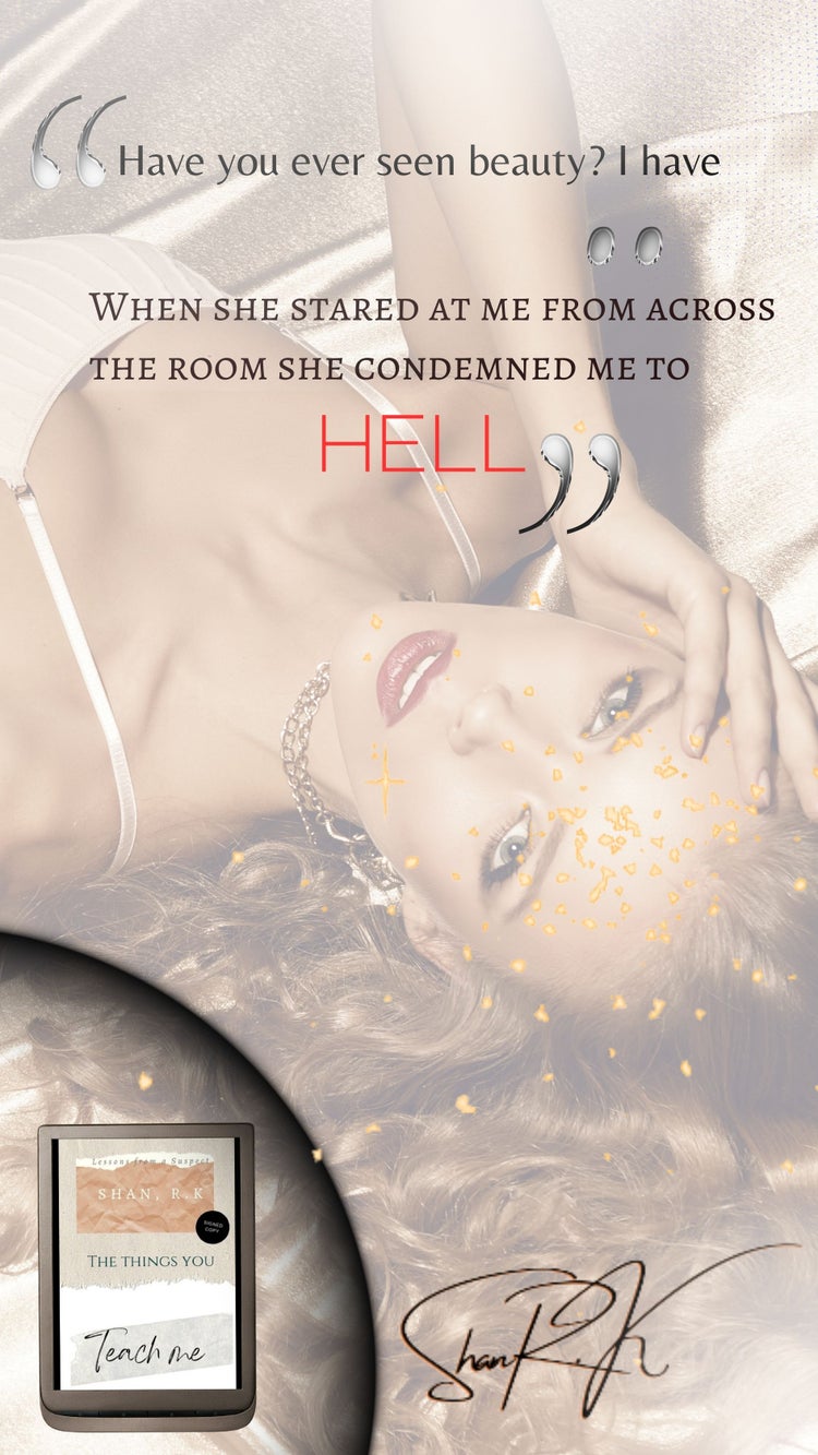 Book Teaser for The Things You Teach Me