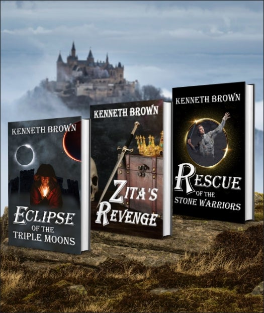 Three books from The Mountain King Series