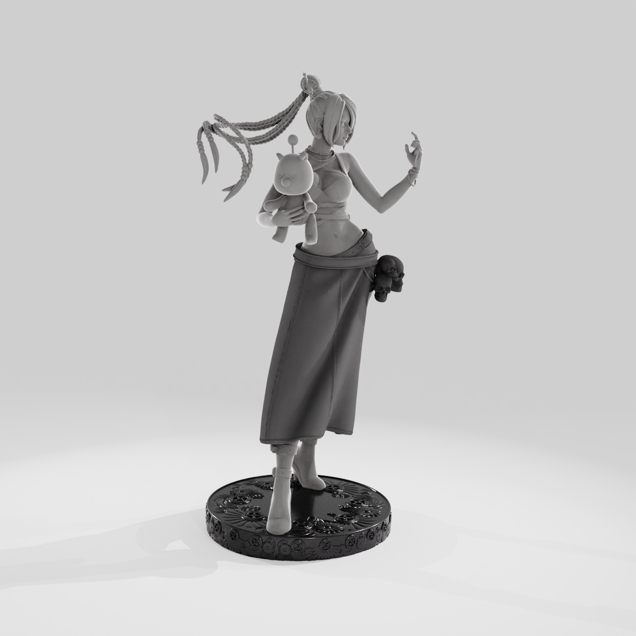 Lulu - Final Fantasy, STL 3D model design printable file - Payhip