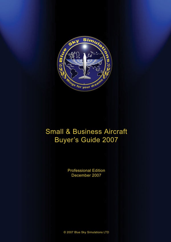 Small and Business Aircraft Buyer's Guide december 2007 Payhip