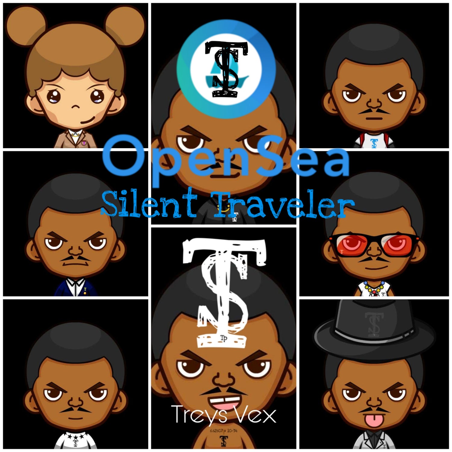 NFT's by Silent Traveler - Treys Vex