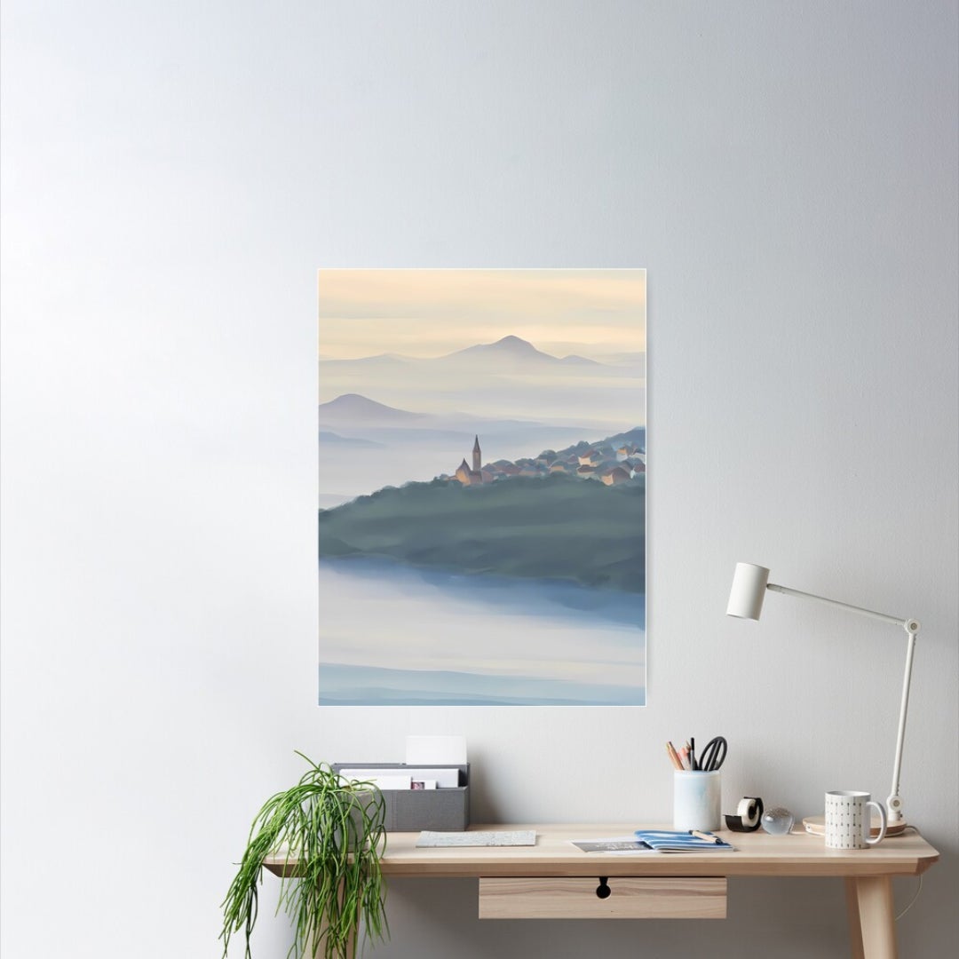Foggy City poster