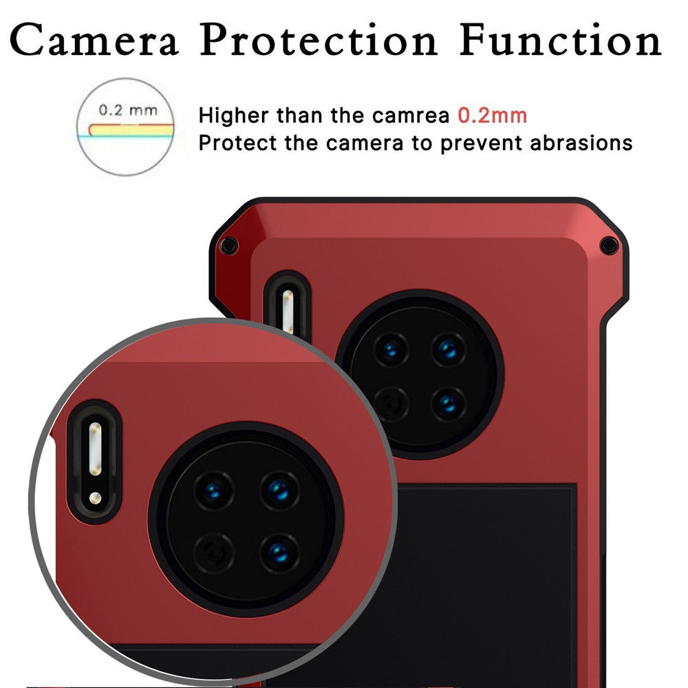 New Huawei Mate 30 Pro Phone Case Heavy Duty Protection Doom armor Metal Aluminum Shockproof Dustproof Cover