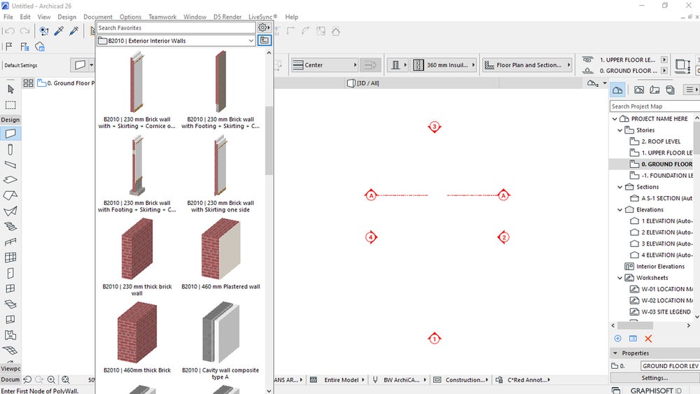 How to improve architectural CAD drawings (CAD skills ArchiCAD template ...