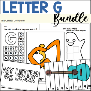 Letter G Worksheets and Hands On Center Bundle