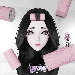 ⁺♡˚·﹙ perfect bangs. ﹚ hair & roller add-on (free)