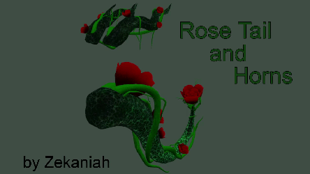 Rose Tail and Horns