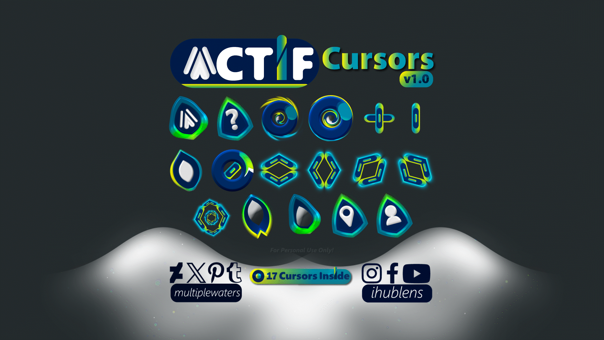 Actif Cursors (v1.0)  by Multiple Waters