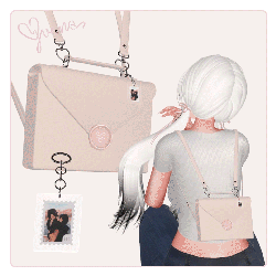 ୨୧﹒'love letter' backpack ﹒୨୧