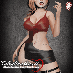Valentina Dress - Chain Cut Out Bodycon 