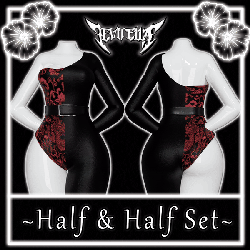 Half and Half Bodysuit