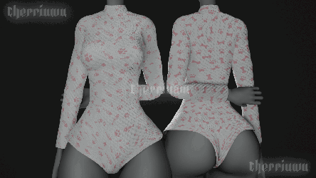 pawprint bodysuit
