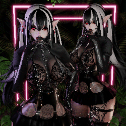 𓆩♡𓆪 Fae Fae Hair - Vrchat Long Hair Asset