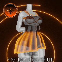 Audio Linked Rave Dress
