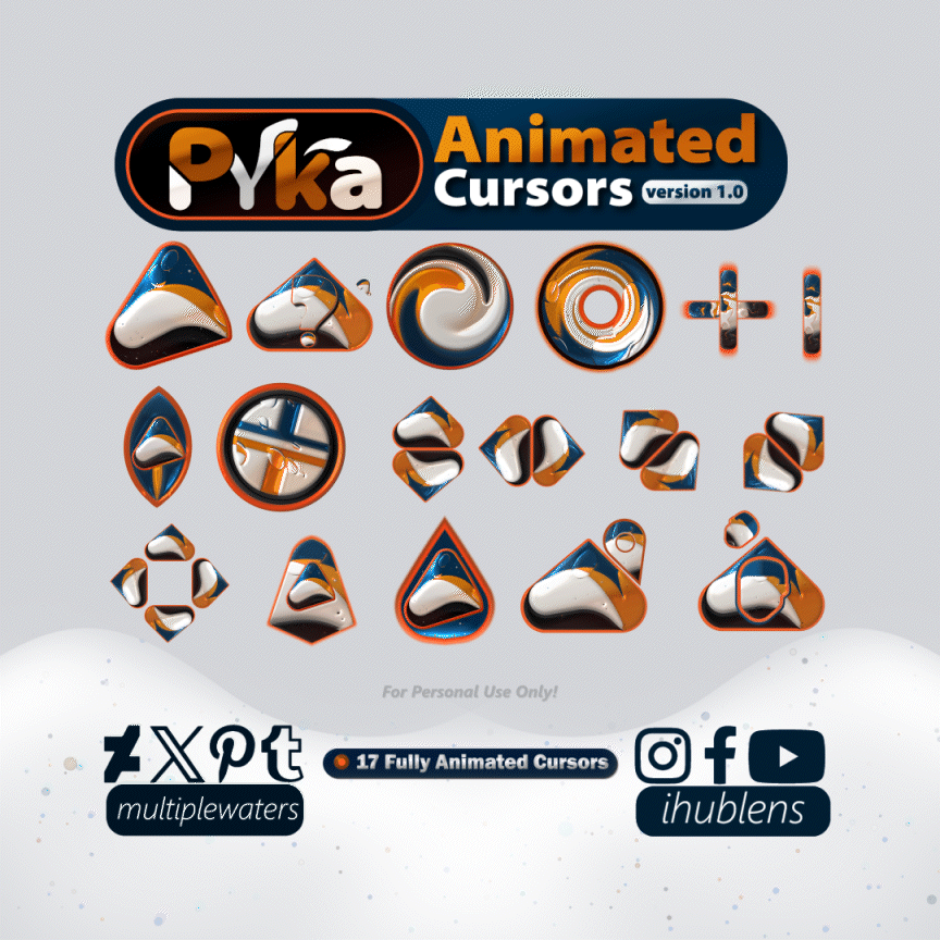 Pyka Animated Cursors (v1.0) by Multiple Waters