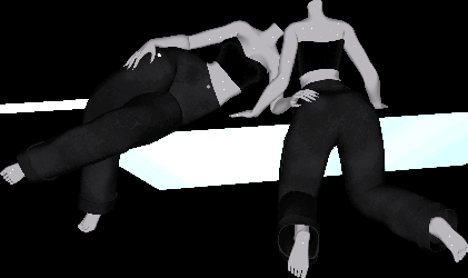 Tube Top + Cargo Pants ( Fitted to Zinpia )