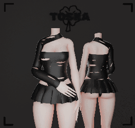 Bodysuit and Skirt Set!