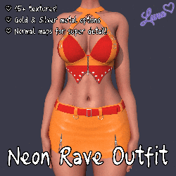 Neon Rave Outfit