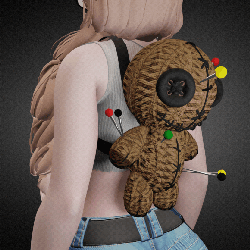 "Needles" the doll (asset pack)