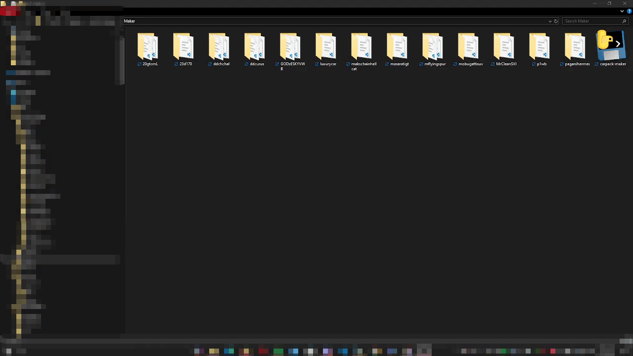 Carpack builder fivem tool python launcher