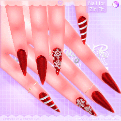 Christmas Nail Texture - Zin Fit Base [Free]