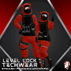 Level Lock Techwear [9pc Set - Ace v4 & Zinfit]