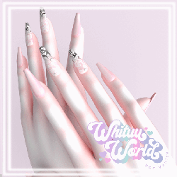 Floral Fantasy Nails [ Commercial License]