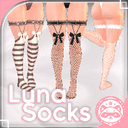 Luna Socks + Bonus Halloween Textures
