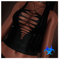 Ripped Halter Top