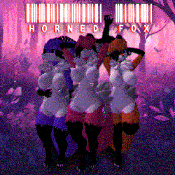 Horned Fox Furry Vrchat Avatar (Physbones PC/Quest) - (Legacy Asset)