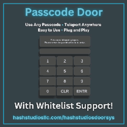 [FREE] Hash Studios DoorSys [UdonSharp] [SDK3]
