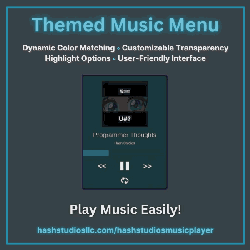 Hash Studios Music Player [UdonSharp] [SDK3]