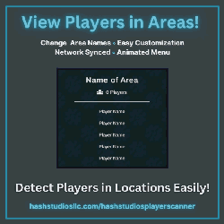 Hash Studios Player Scanner [REVAMPED EDITION] [UdonSharp] [SDK3]