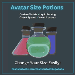 Hash Studios Size Potions [UdonSharp] [SDK3]