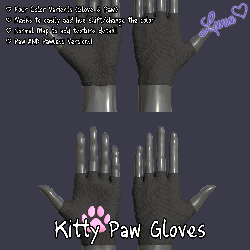 Kitty Paw Gloves