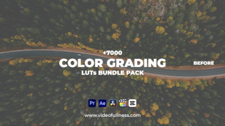 7000 Color Grading Luts Bundle Pack