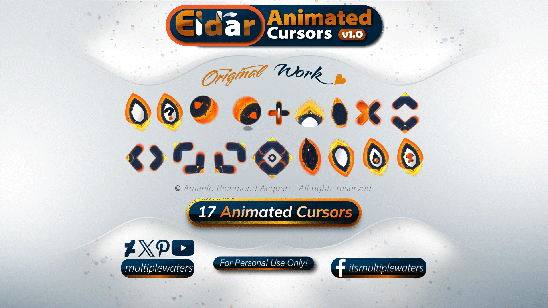 Eldar Animated Cursors (v1.0) by Multiple Waters