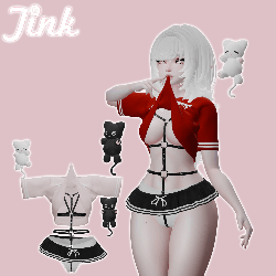 Naughty but shy - Set + Plushie Gift!