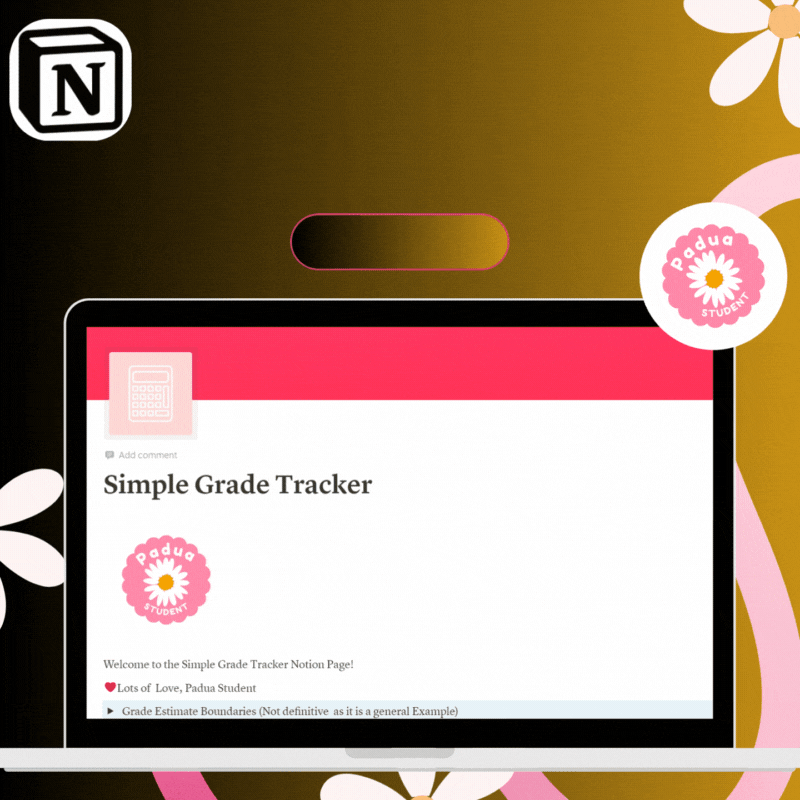 Notion Simple Grade Tracker - Payhip
