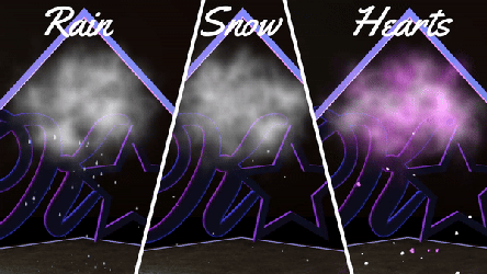 Cloud Pack Snow/Rain/Hearts
