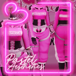 Neon Set + Skeleton Tattoo