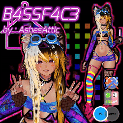 B4SSF4C3 - PC, NSFW, AUDIOLINK, VRCFT