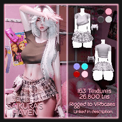 "Gamer Girl" Set for VRChat
