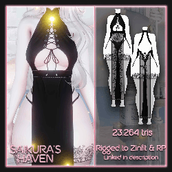 "Imperial" Dress Outfit For VRChat